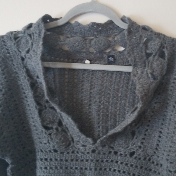 Anthopologie Knit Crop Sweater - Picture 2 of 4